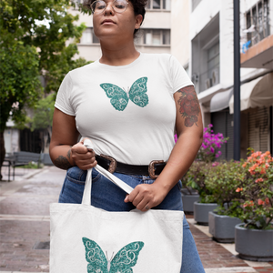 Inspire Uplift Ignite Combo - Uplifting Butterfly Bag + T shirt